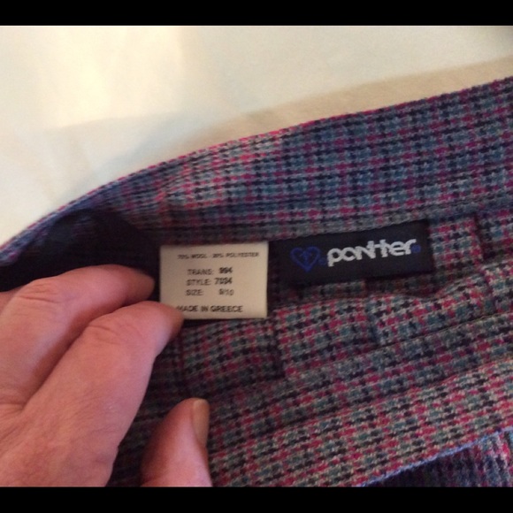 Pontter Classic wool full length skirt womens 9/10 - Picture 8 of 9